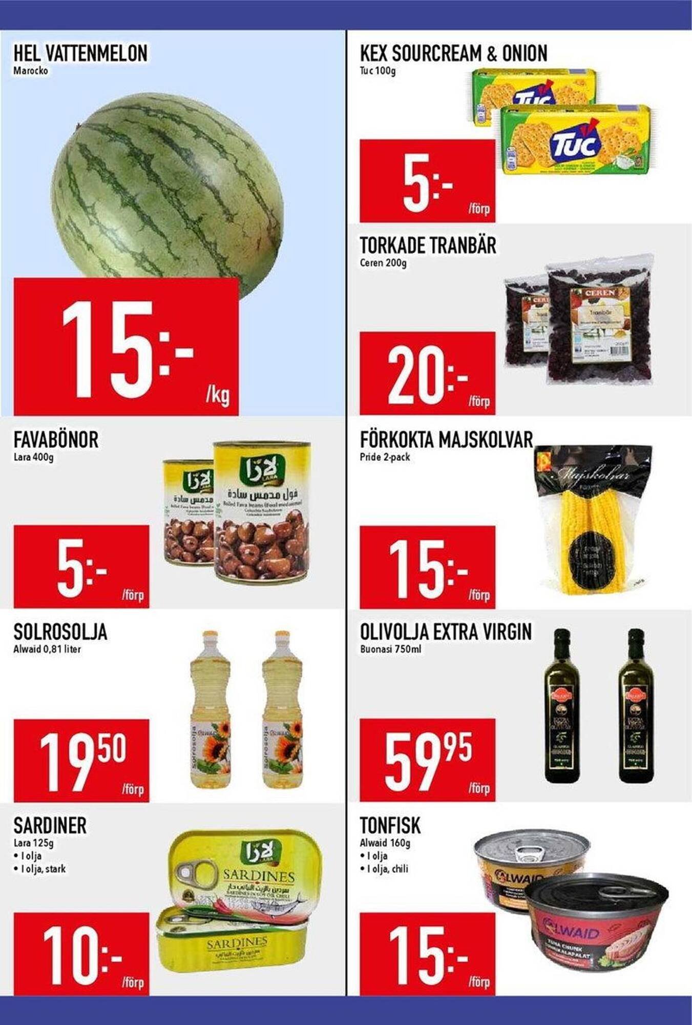Matdax reklamblad
