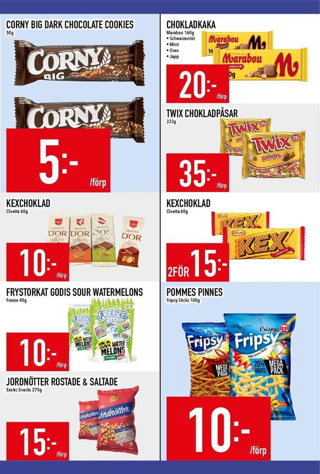 Matdax reklamblad