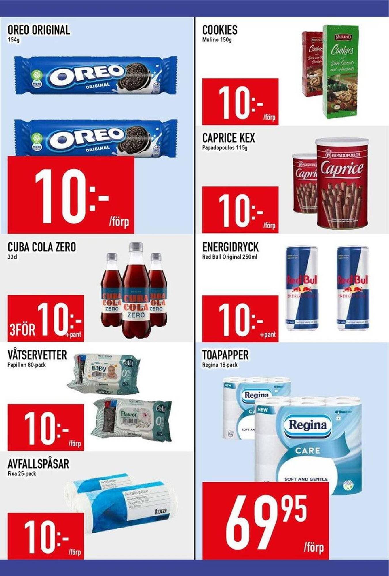 Matdax reklamblad