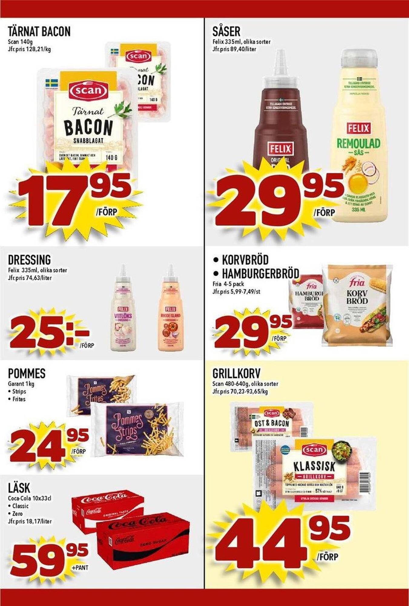 Matdax reklamblad
