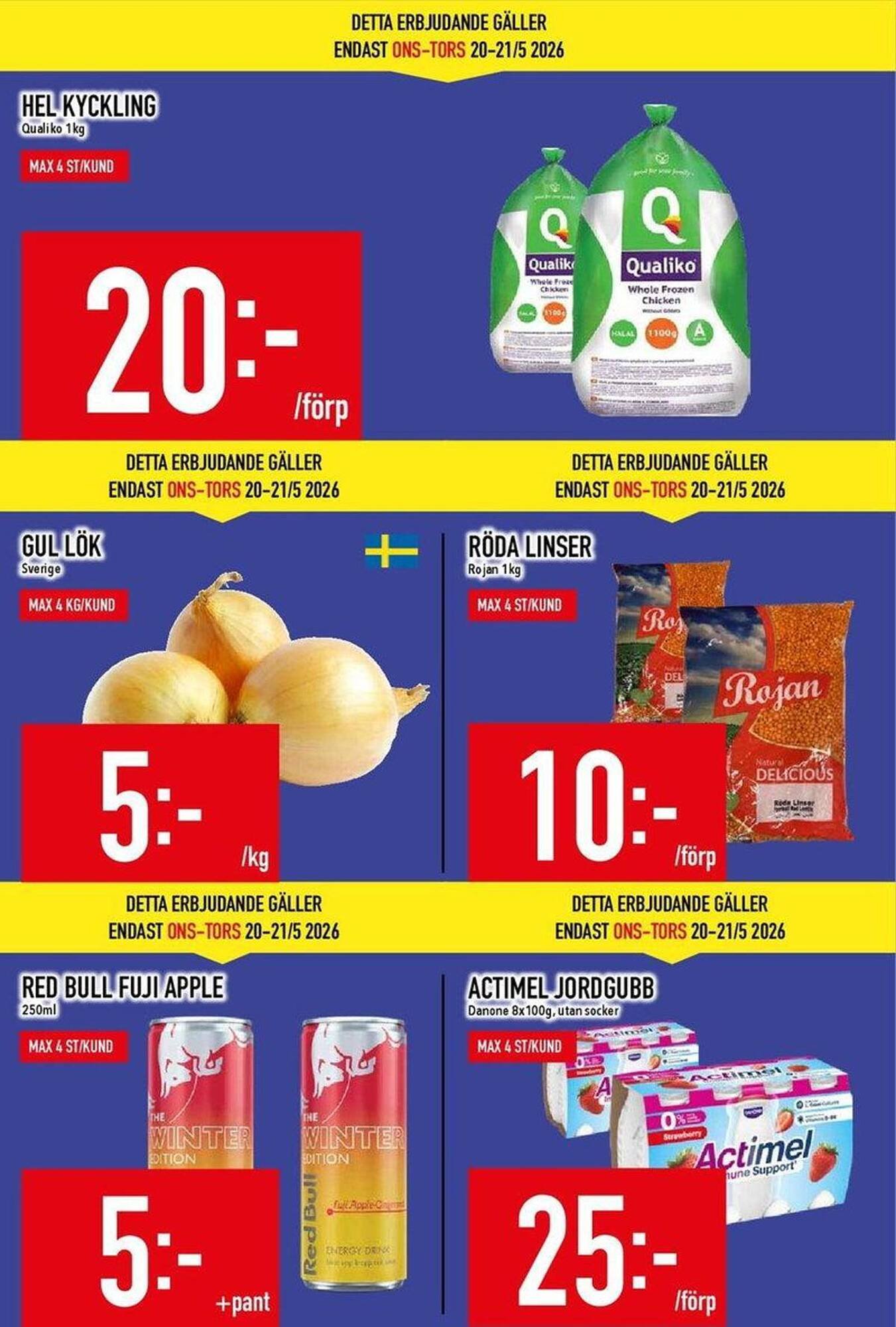Matdax reklamblad