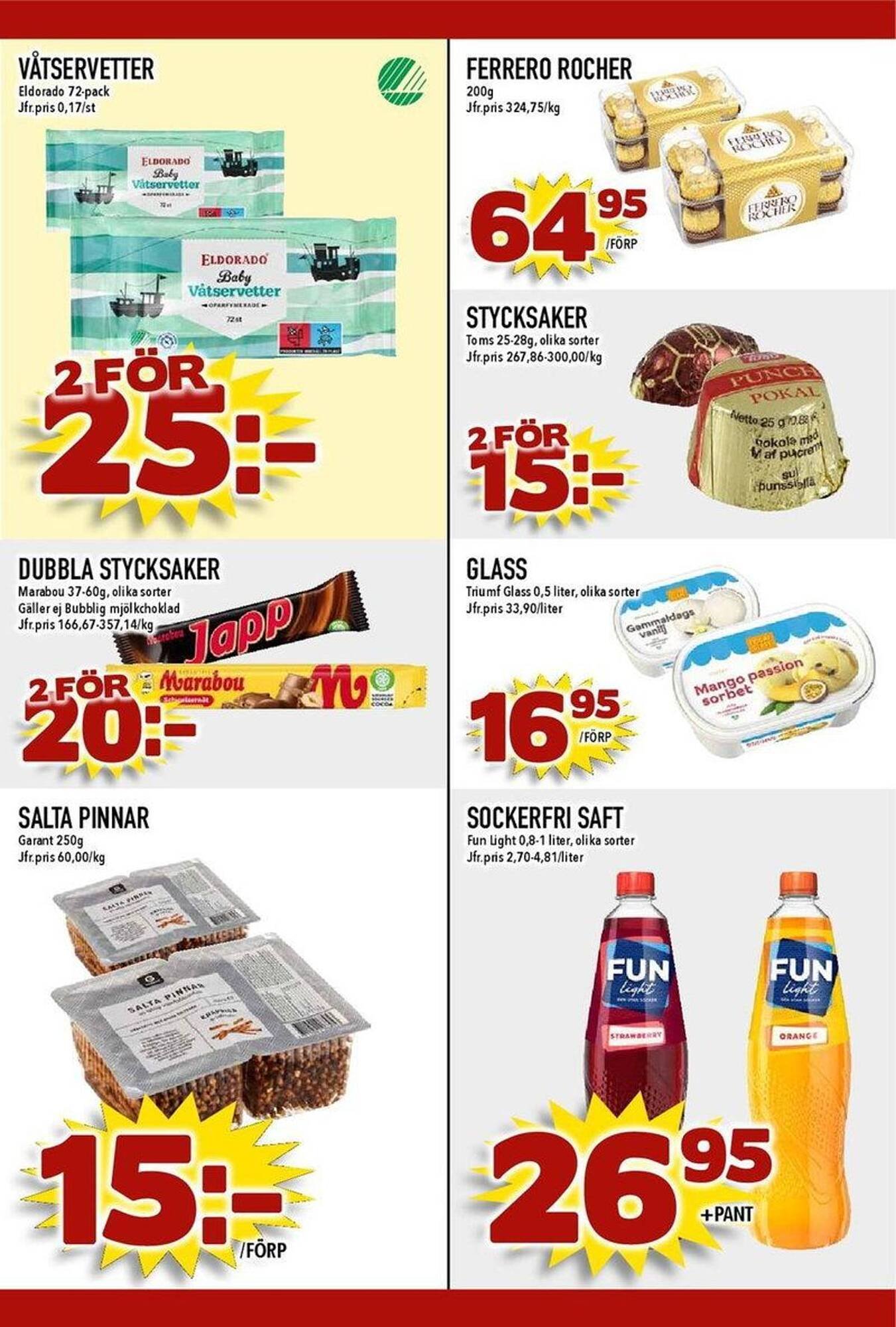 Matdax reklamblad