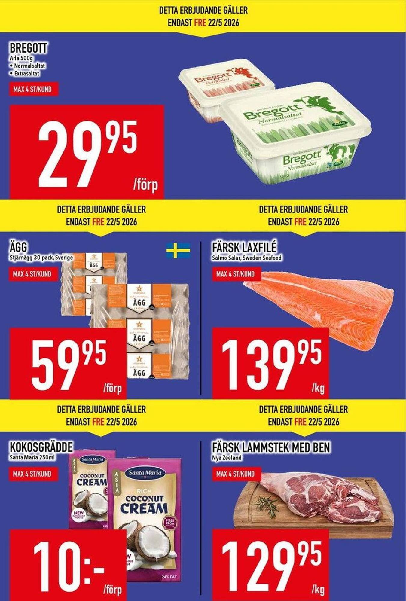 Matdax reklamblad