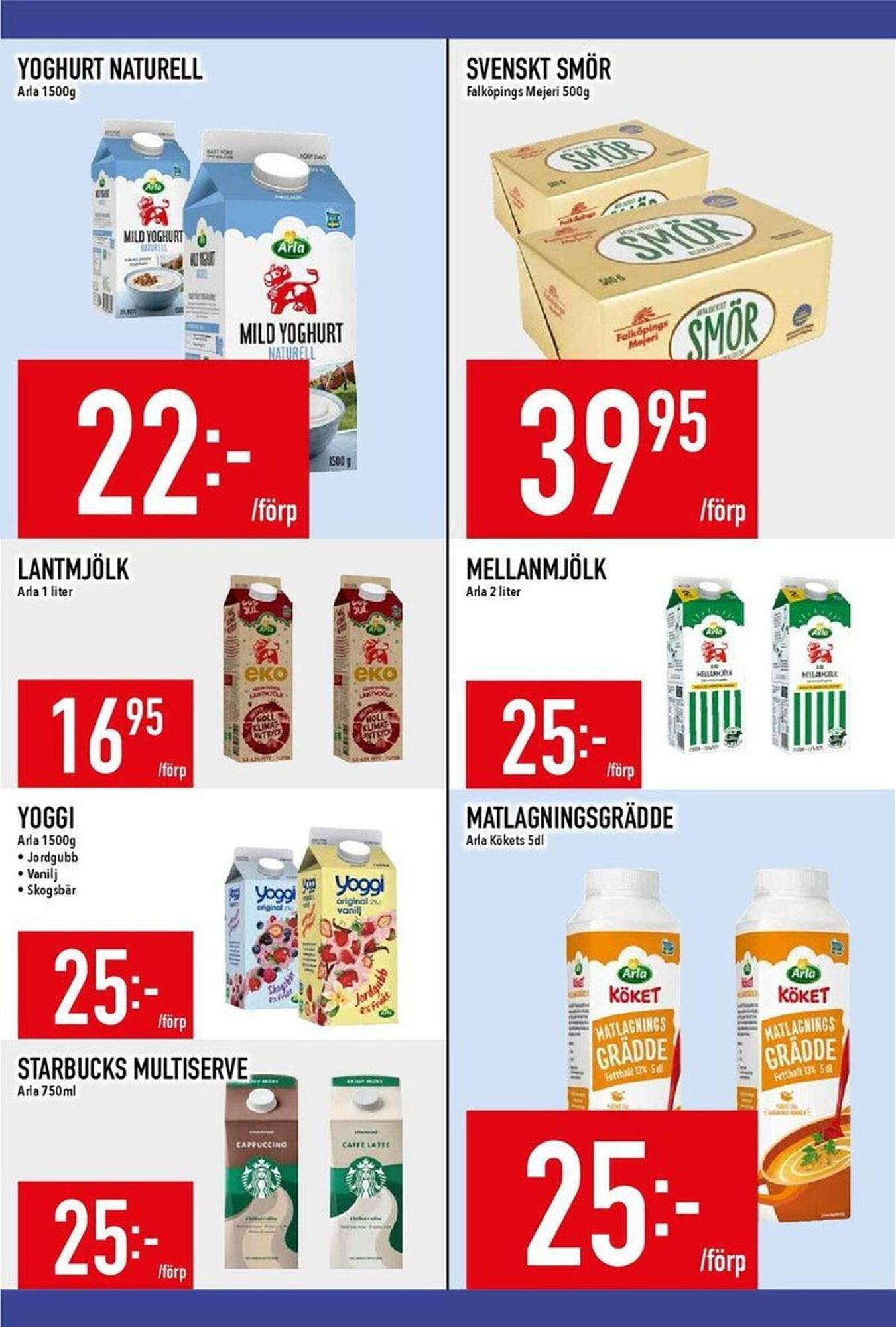 Matdax reklamblad