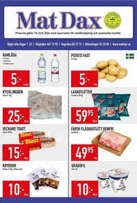 Matdax reklamblad