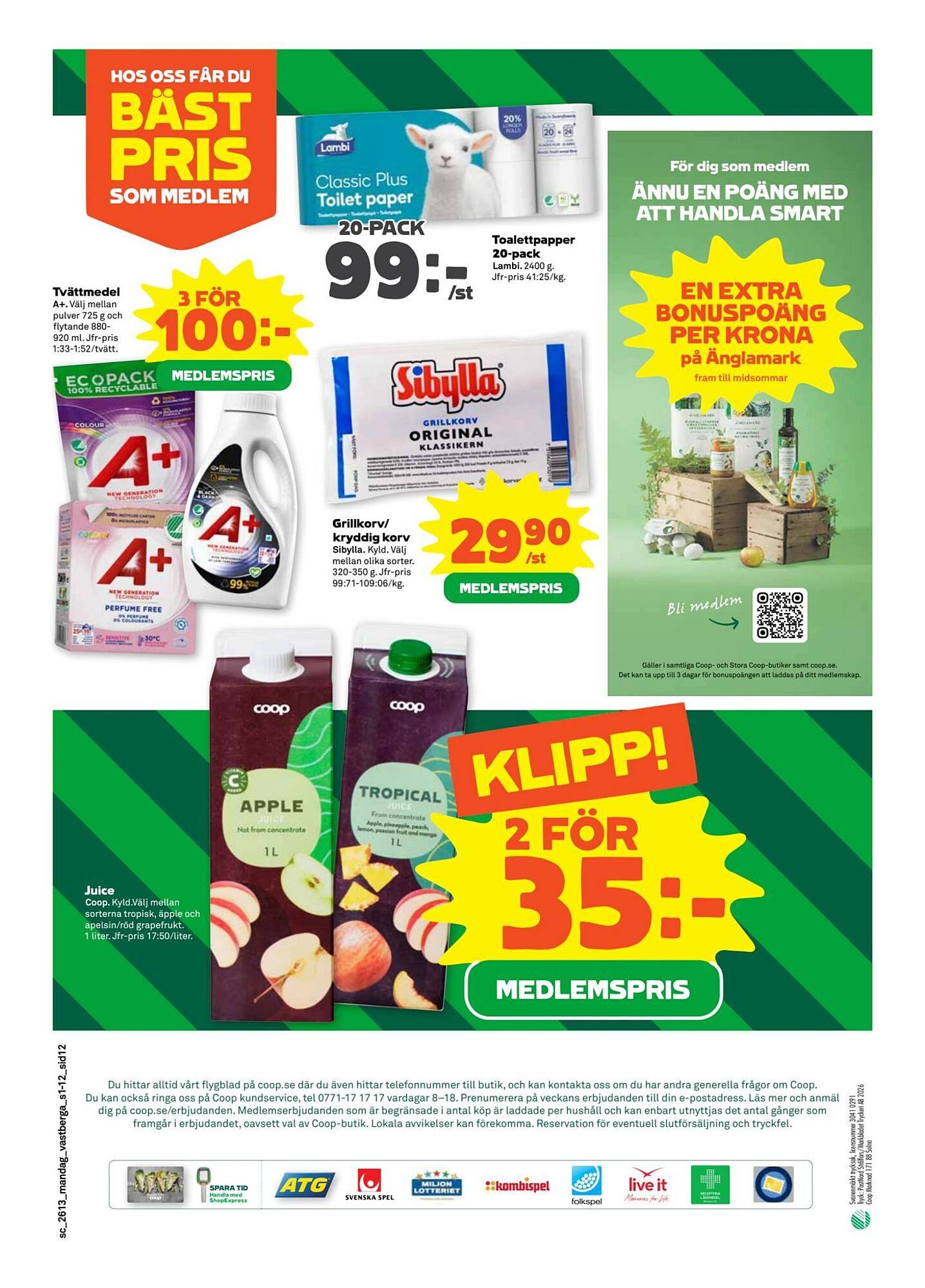 Stora Coop reklamblad