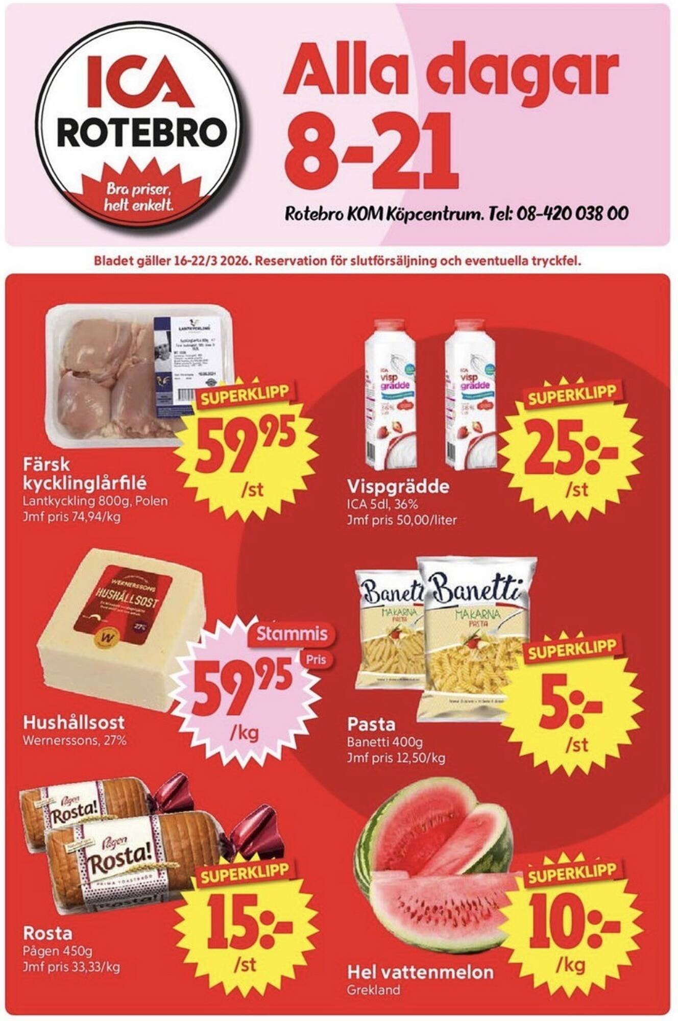 Nya Pulsen reklamblad