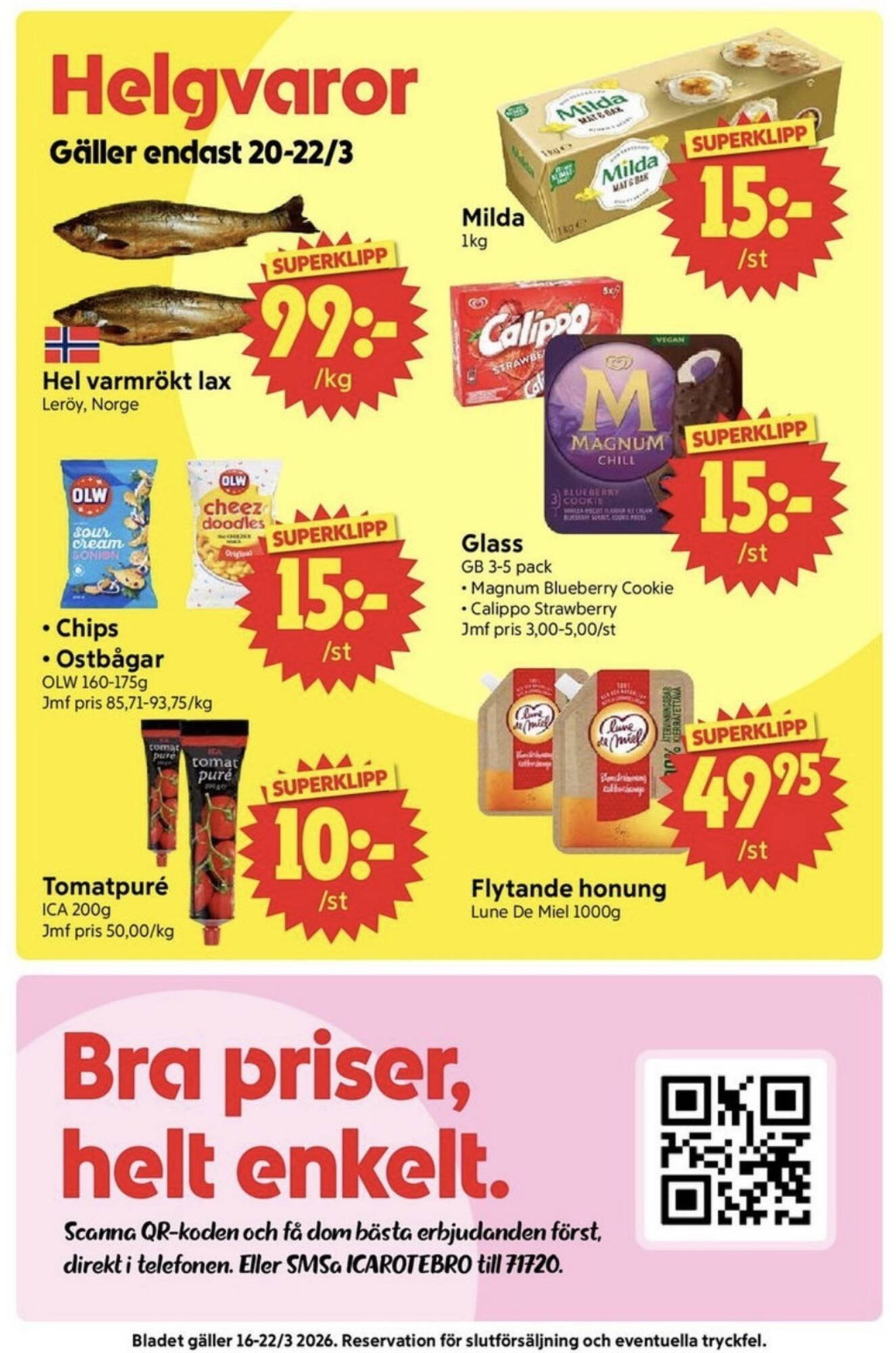 Nya Pulsen reklamblad
