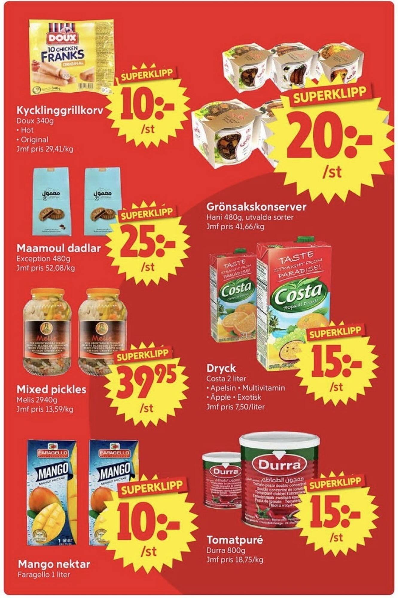 Nya Pulsen reklamblad