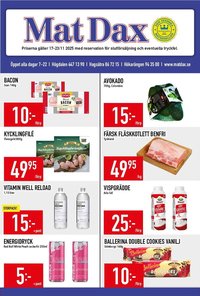 Matdax reklamblad