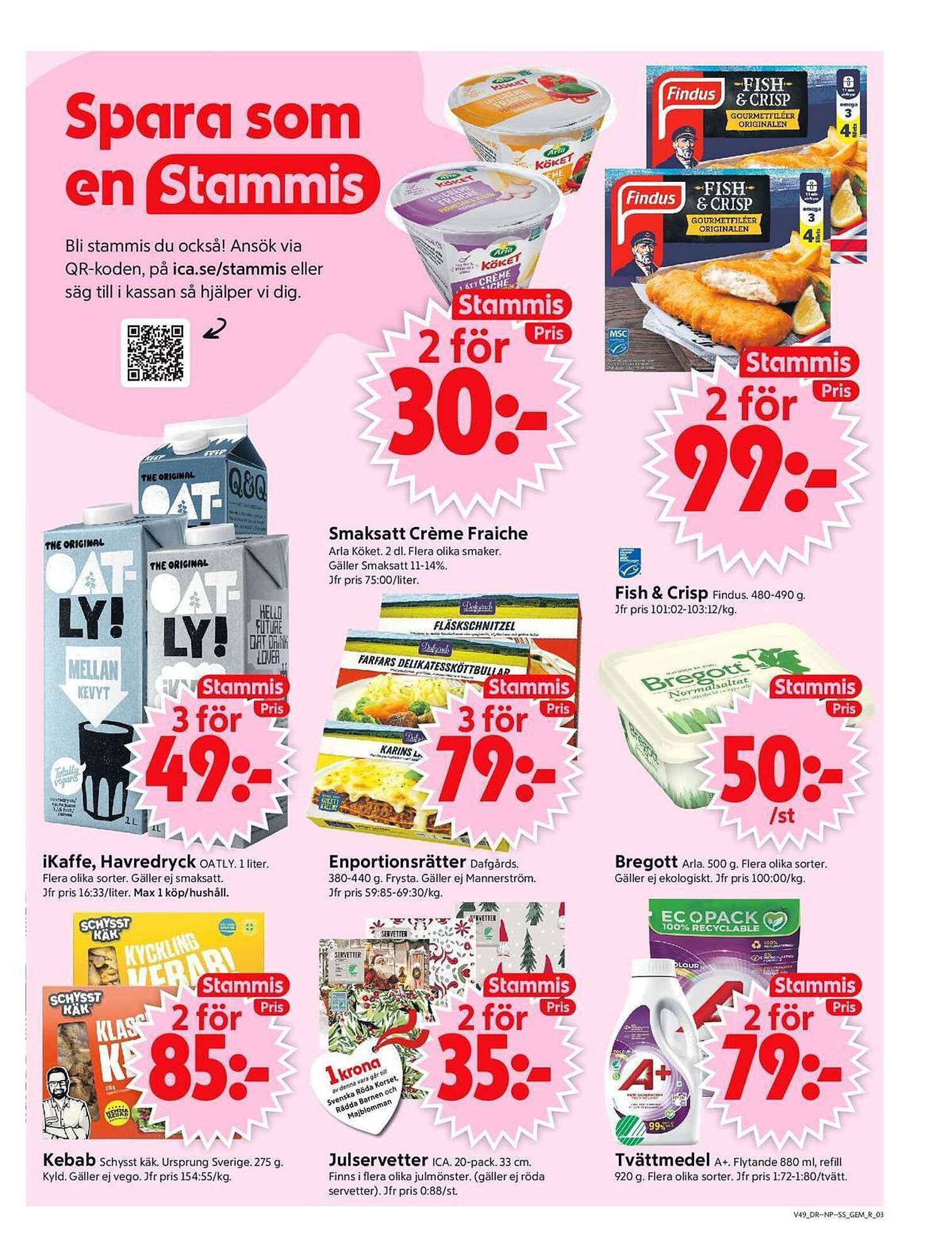 ICA Supermarket reklamblad (2025-12-01 - 2025-12-07)