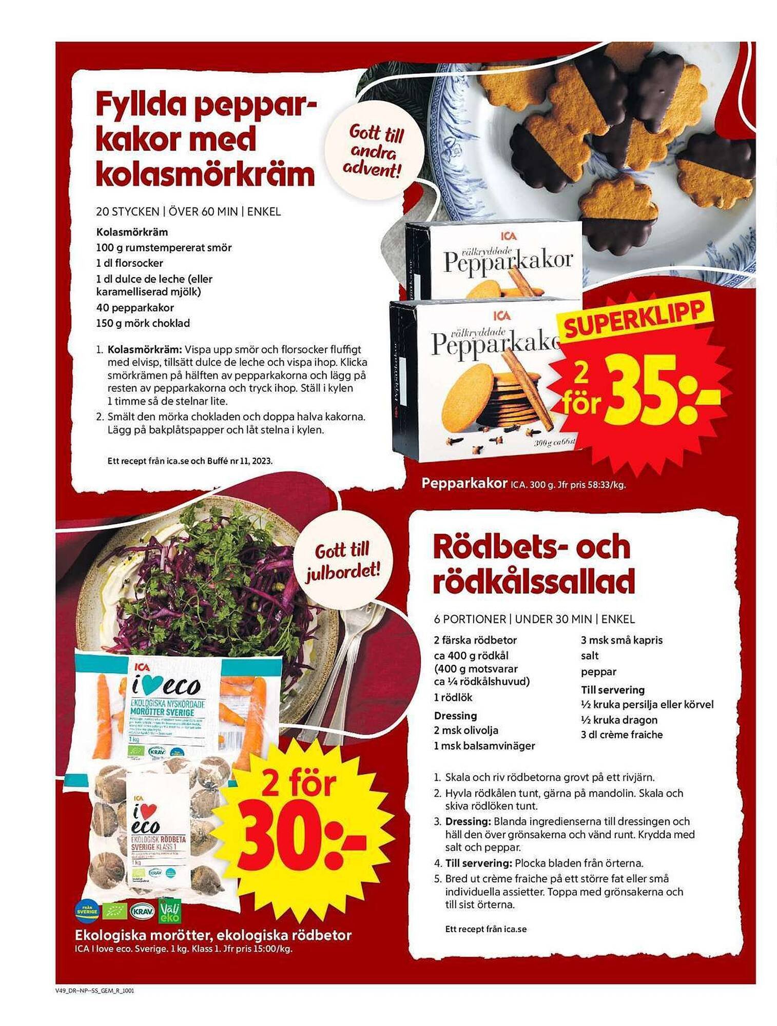 ICA Supermarket reklamblad (2025-12-01 - 2025-12-07)