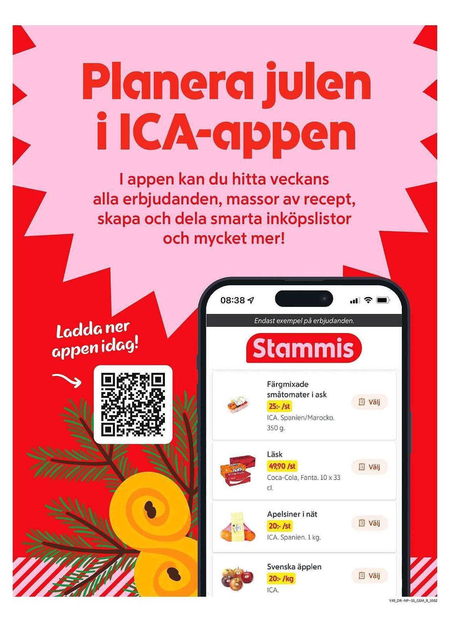 ICA Supermarket reklamblad (2025-12-01 - 2025-12-07)