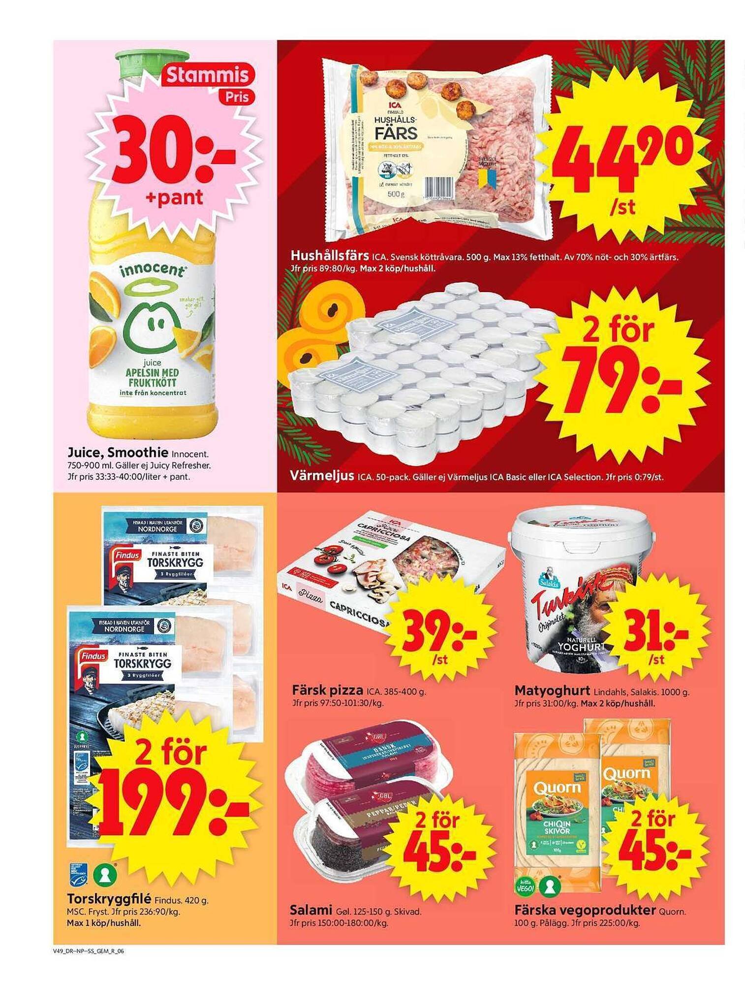 ICA Supermarket reklamblad (2025-12-01 - 2025-12-07)