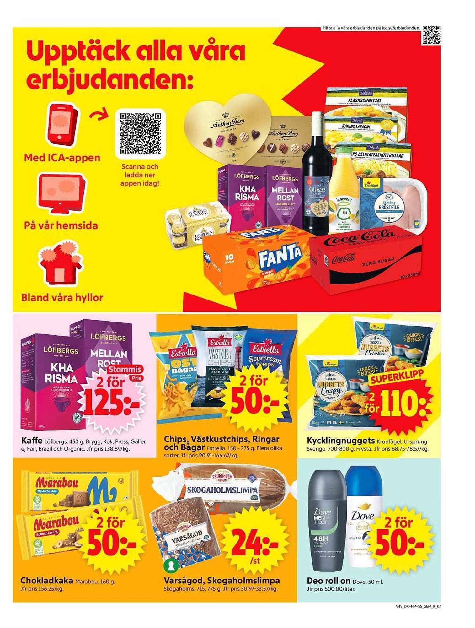 ICA Supermarket reklamblad (2025-12-01 - 2025-12-07)