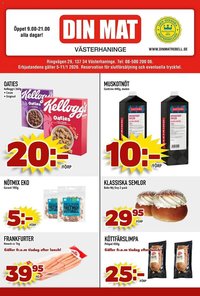 Din Mat reklamblad