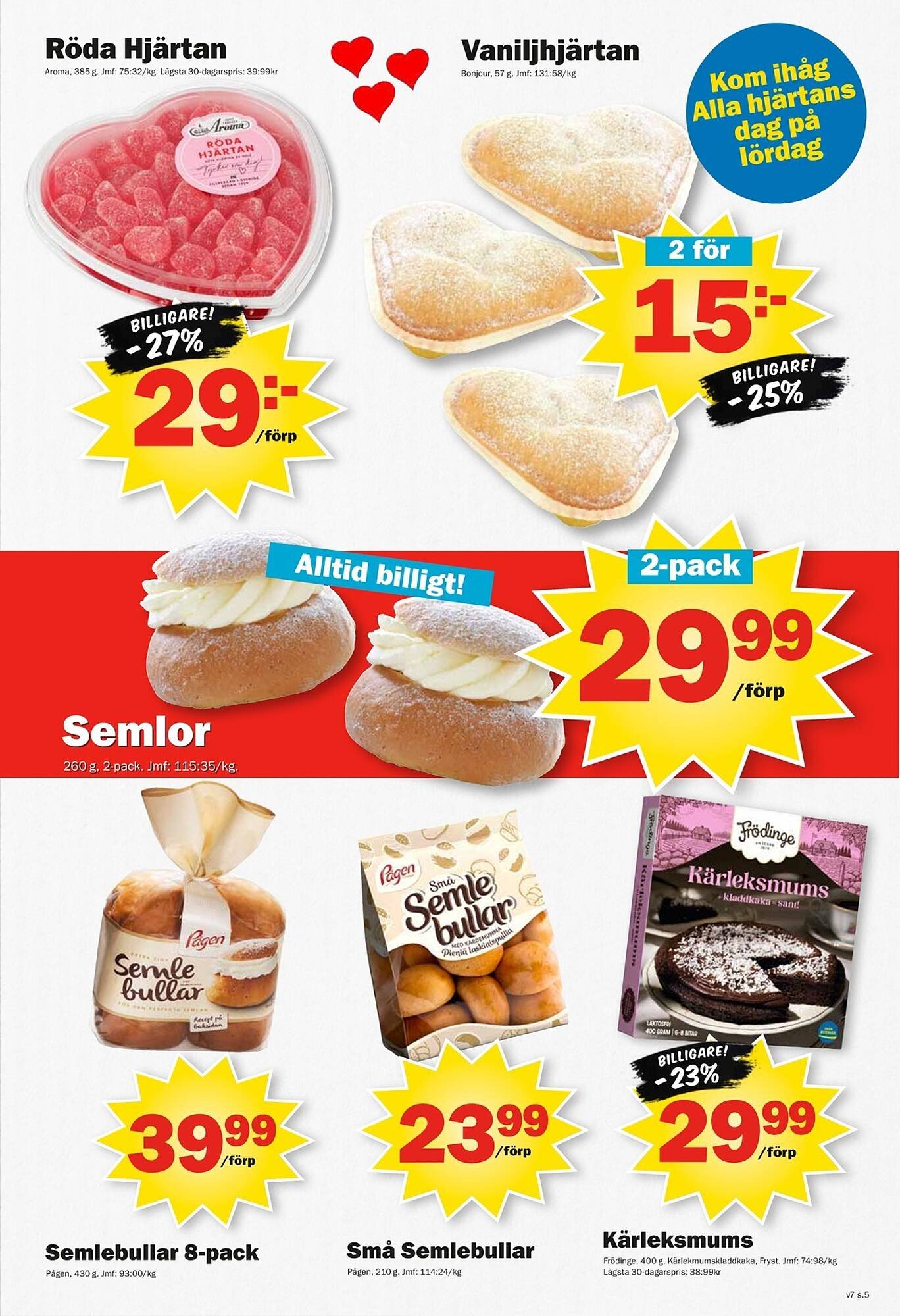 Pekås reklamblad