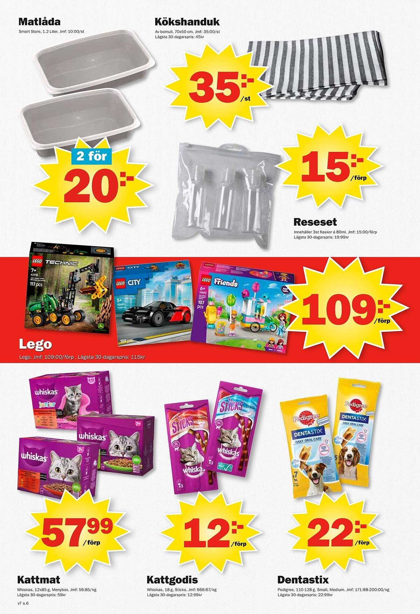 Pekås reklamblad