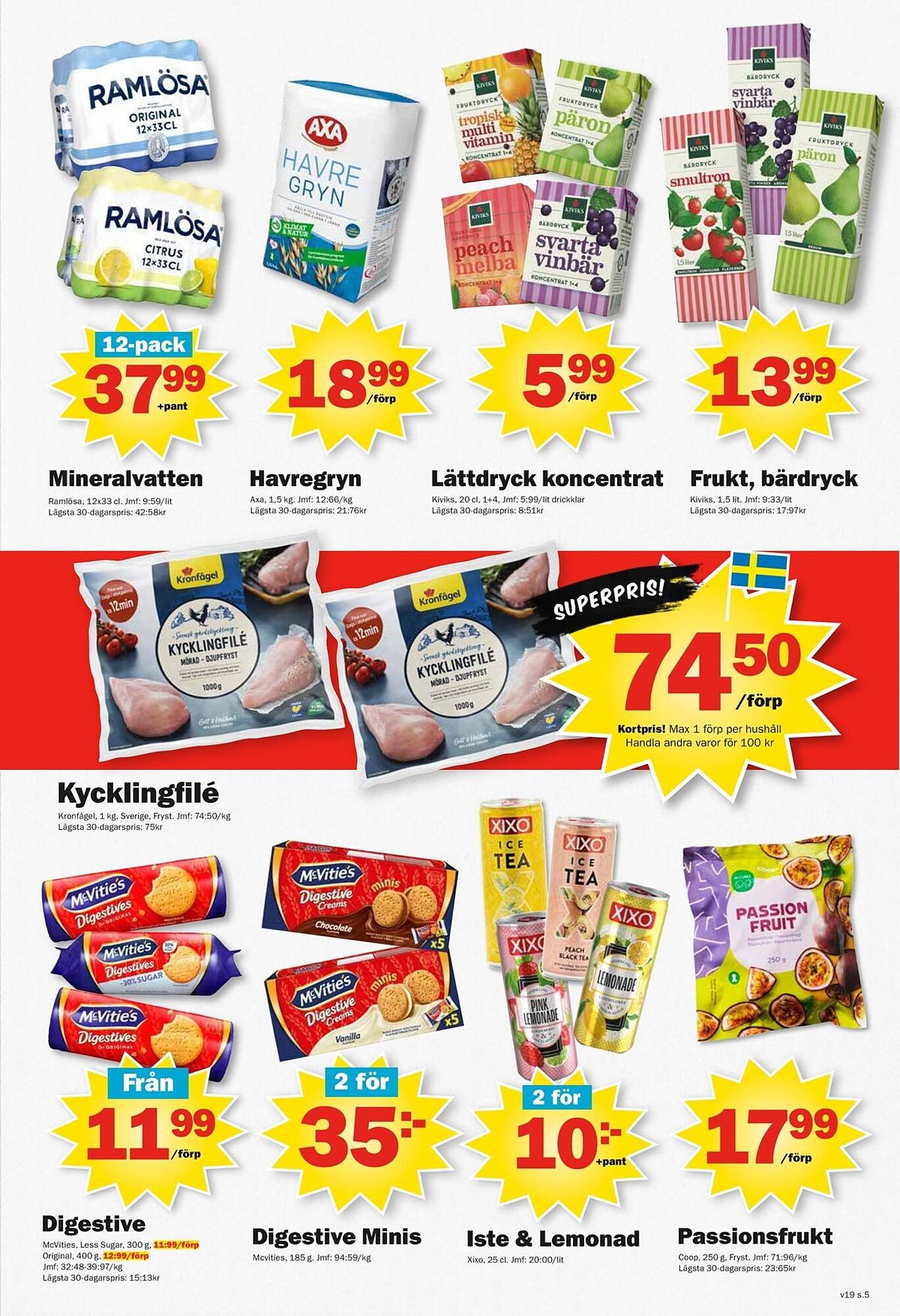 Pekås reklamblad