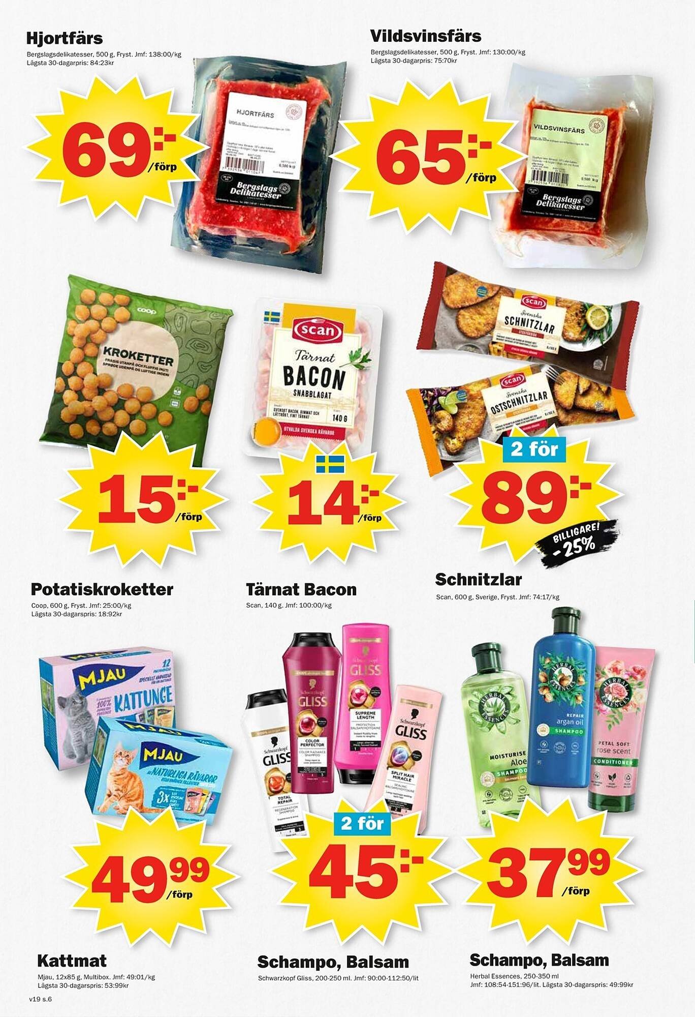 Pekås reklamblad
