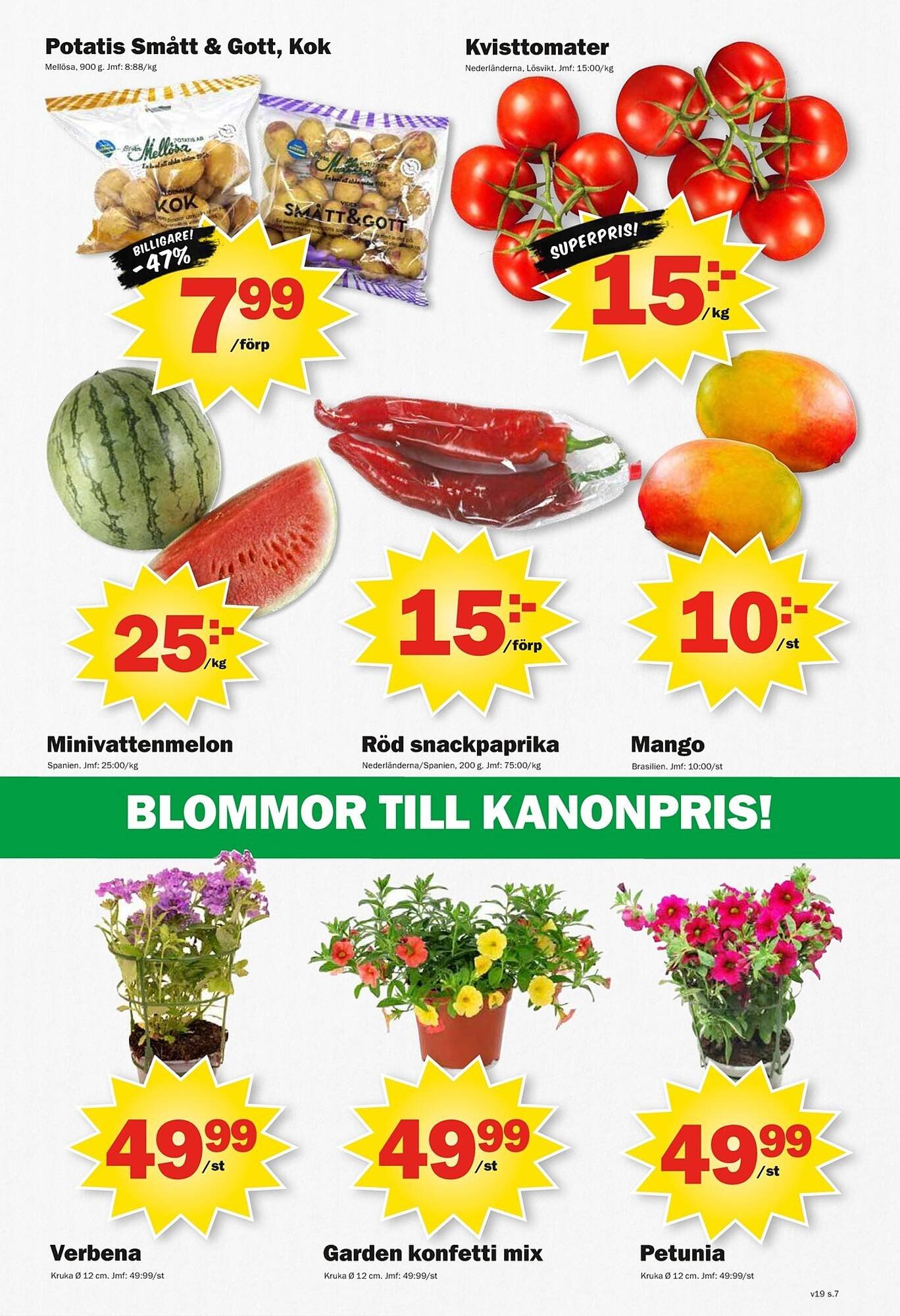 Pekås reklamblad