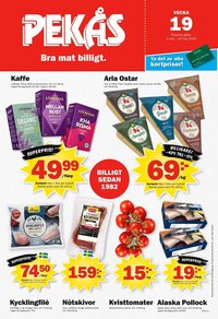 Pekås reklamblad