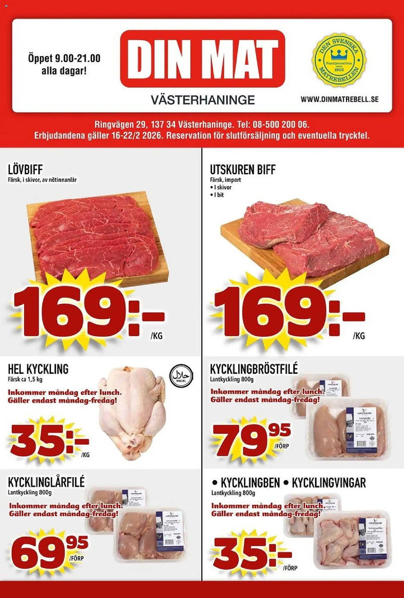 Din Mat reklamblad