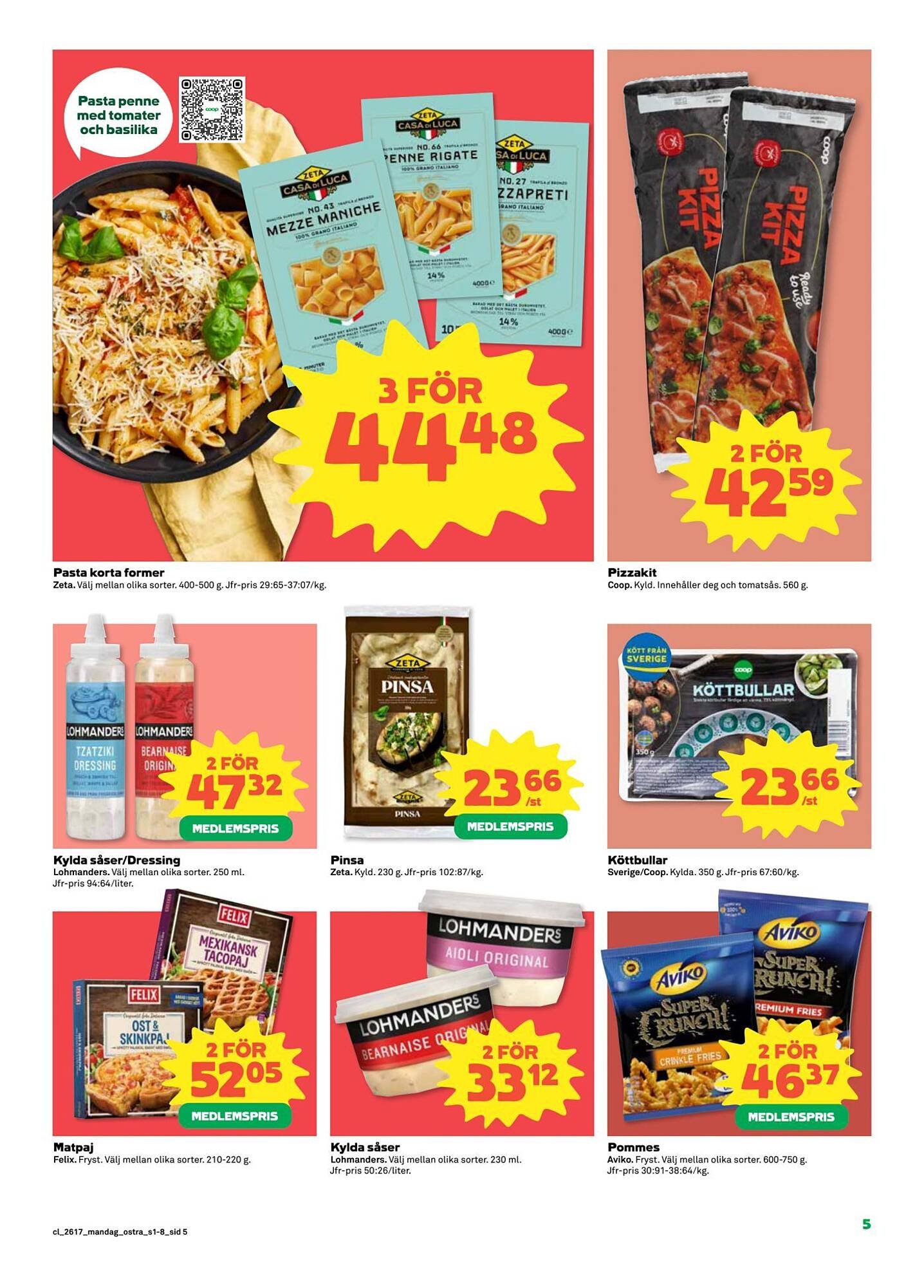 Coop Daglivs reklamblad