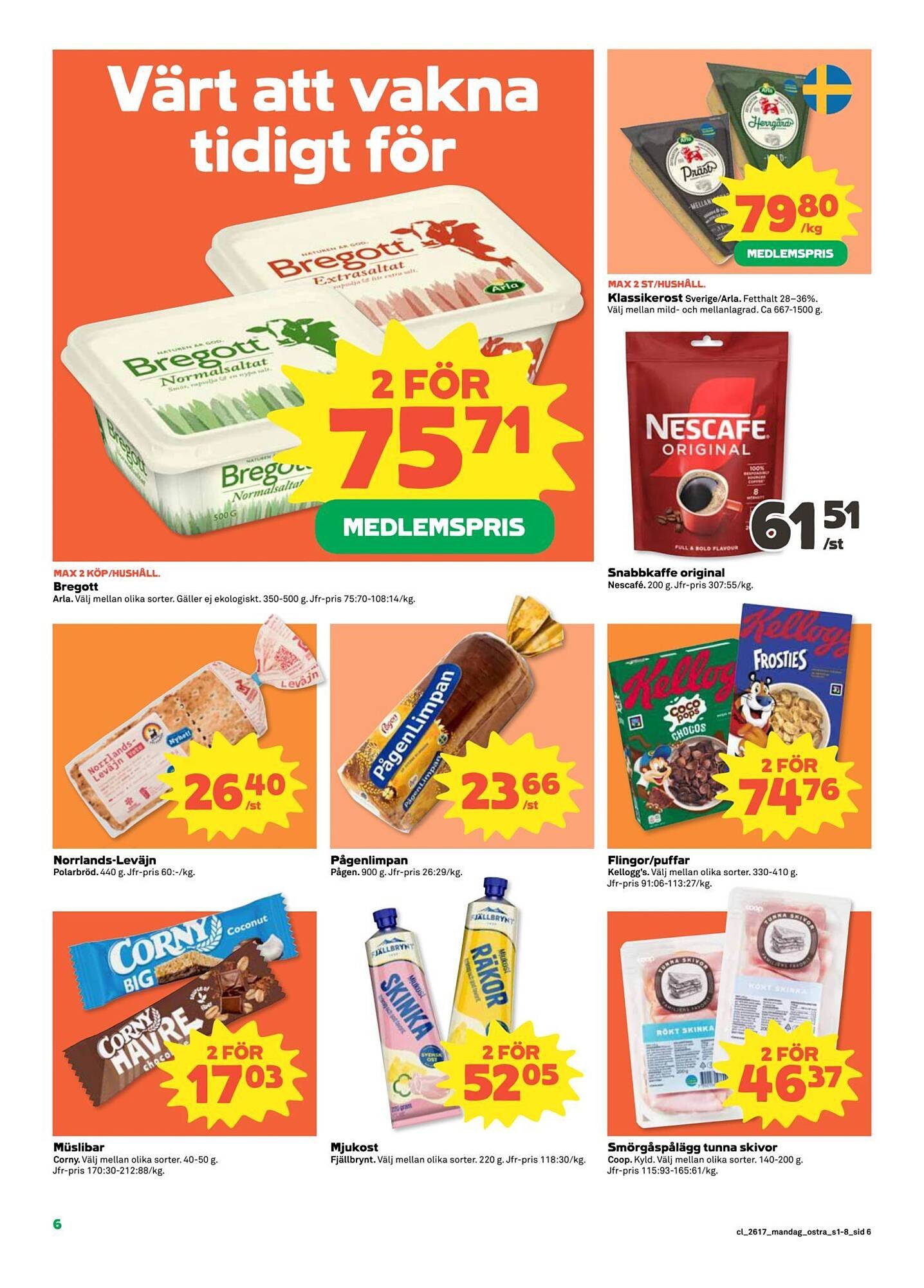 Coop Daglivs reklamblad