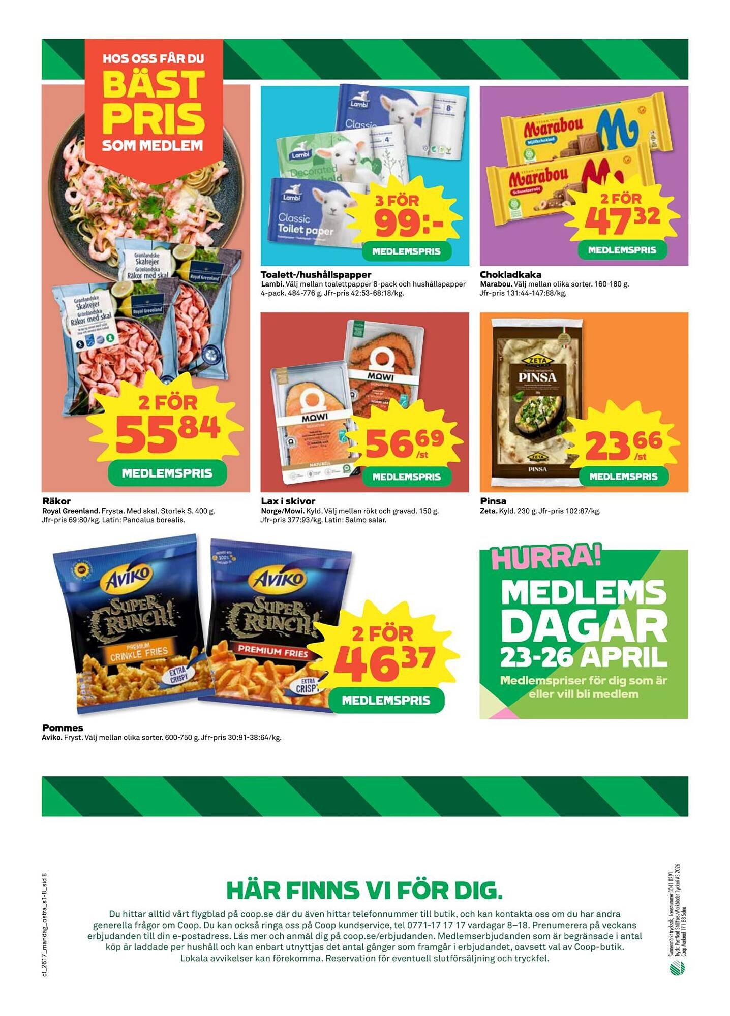 Coop Daglivs reklamblad