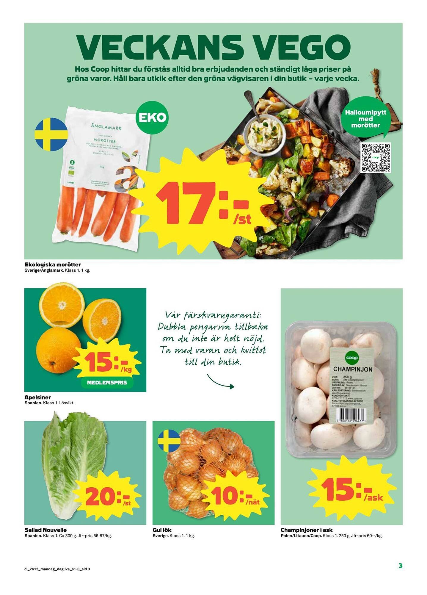 Coop Daglivs reklamblad