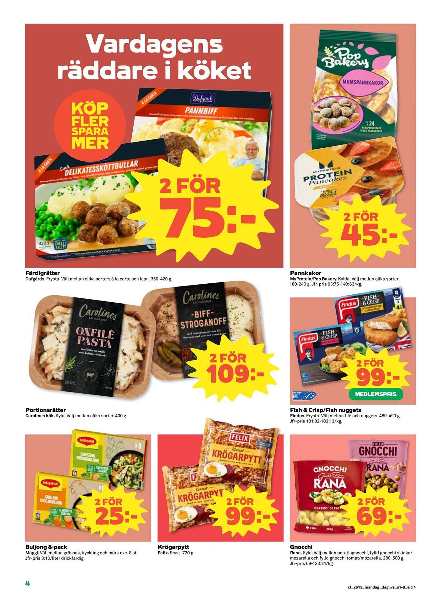 Coop Daglivs reklamblad