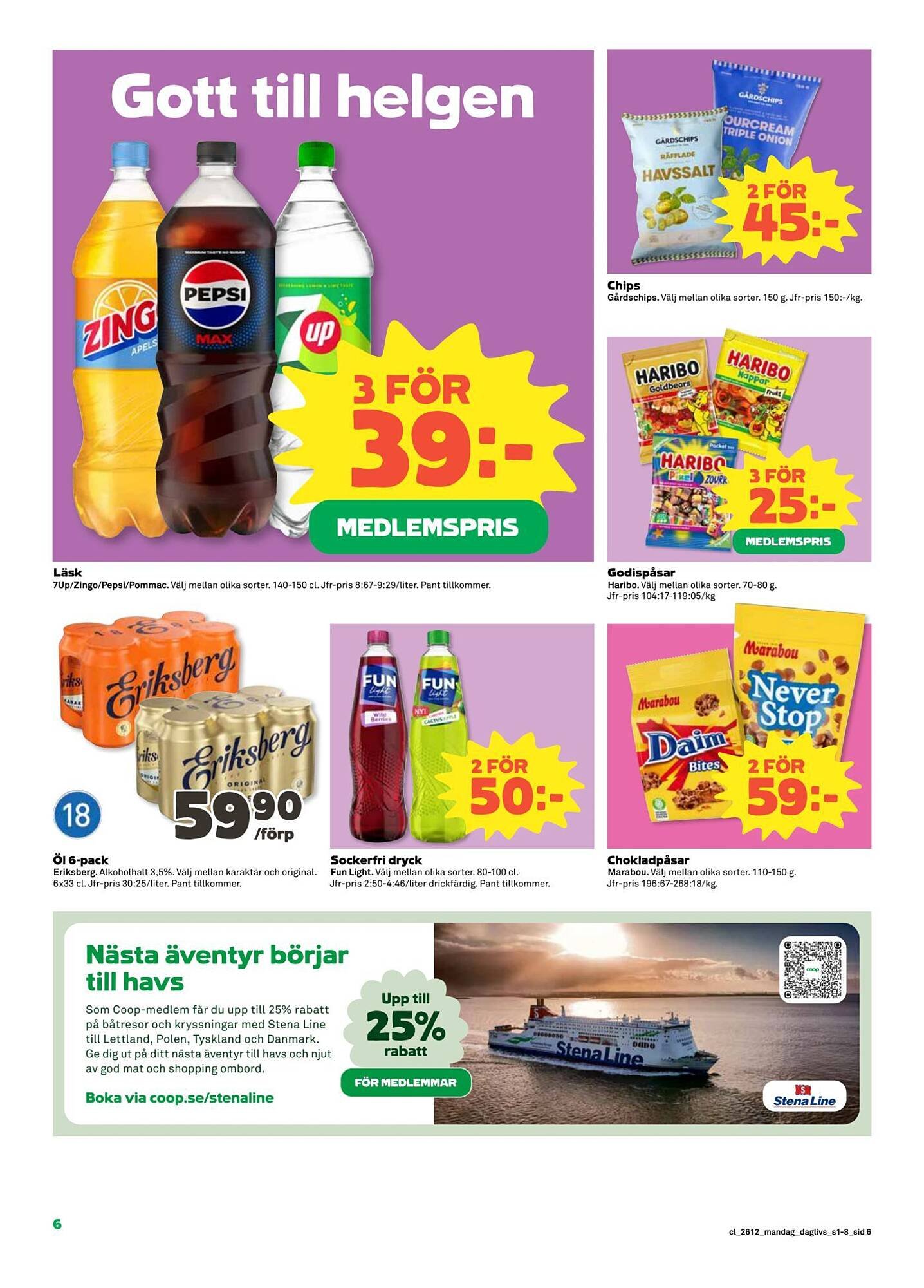 Coop Daglivs reklamblad