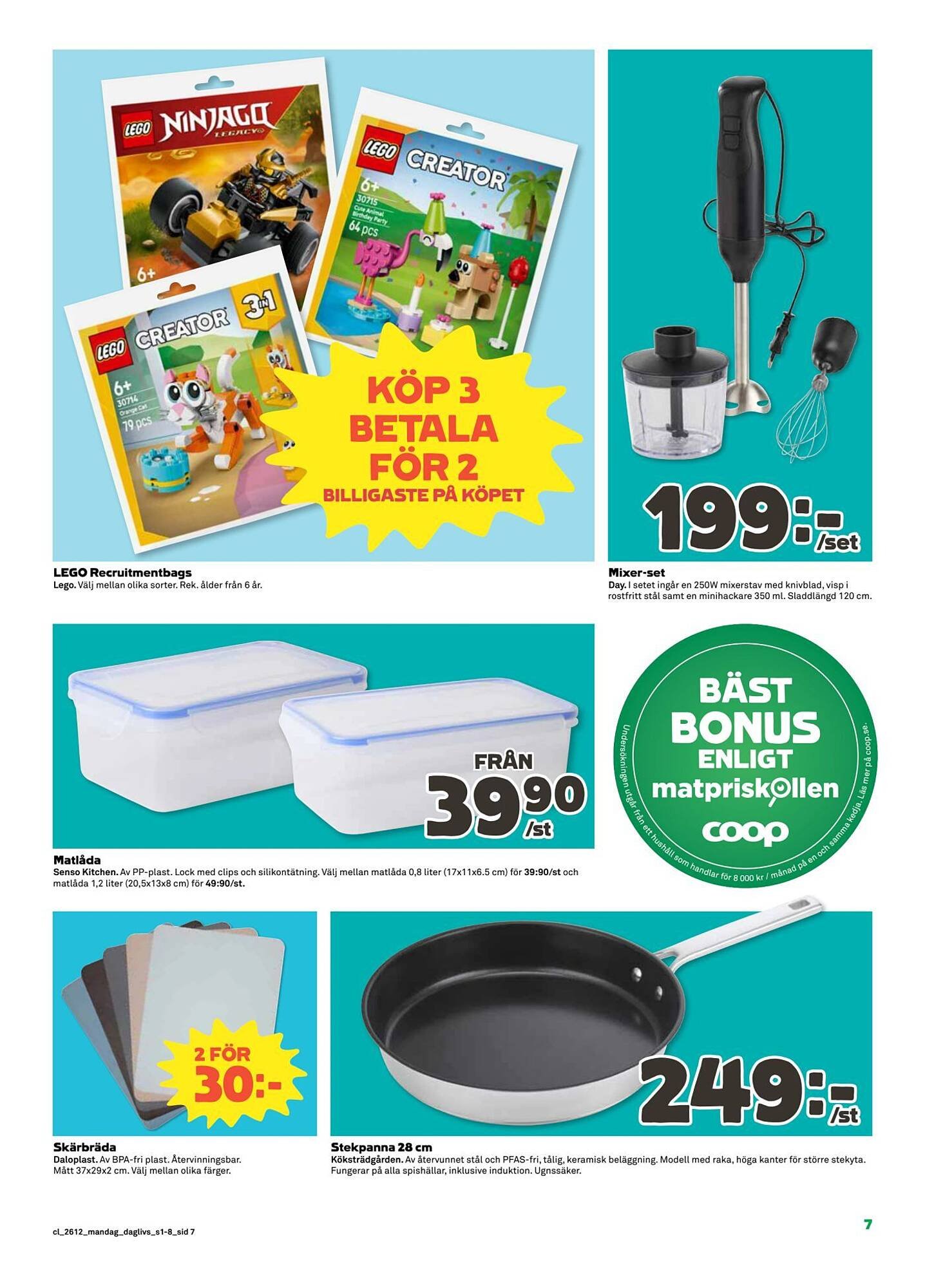 Coop Daglivs reklamblad