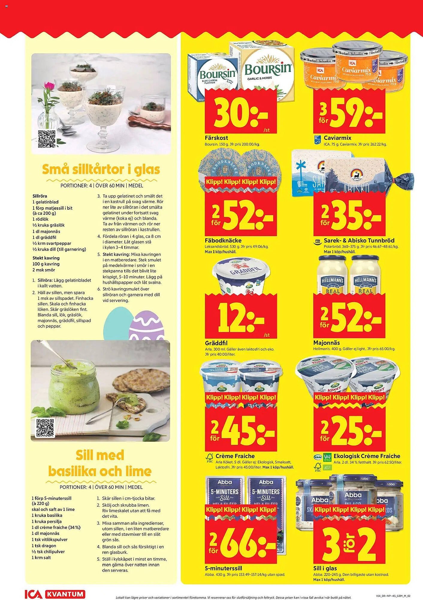 ICA Kvantum reklamblad