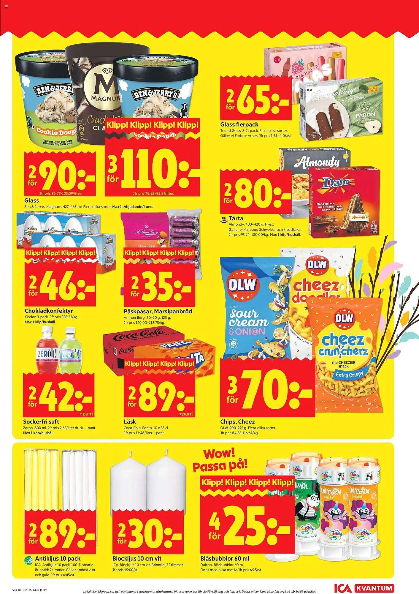 ICA Kvantum reklamblad