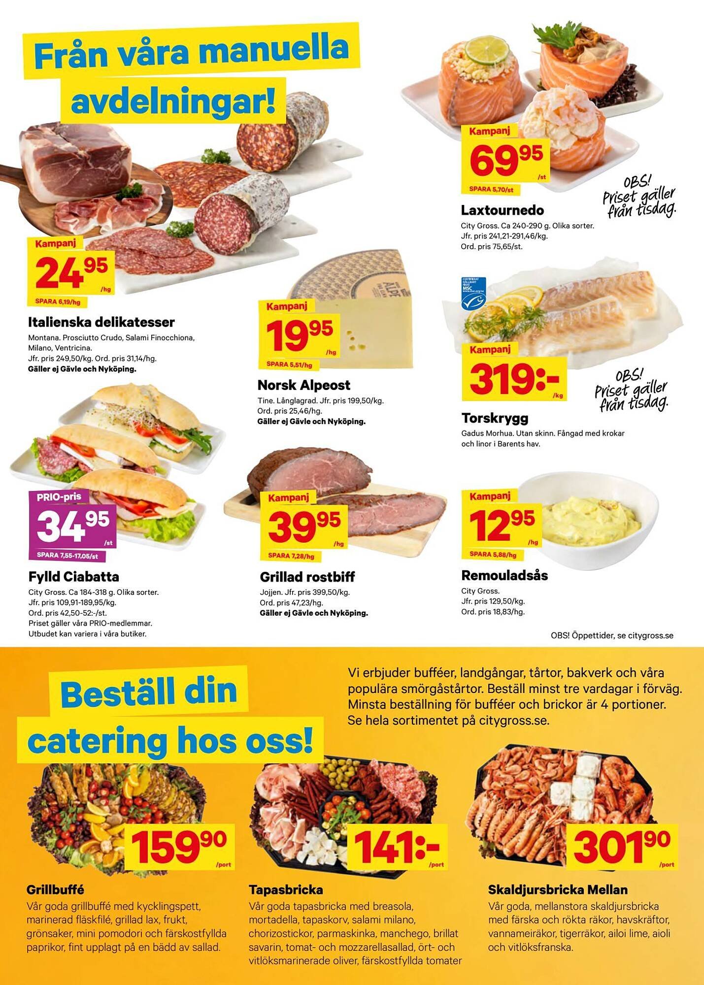 City Gross reklamblad