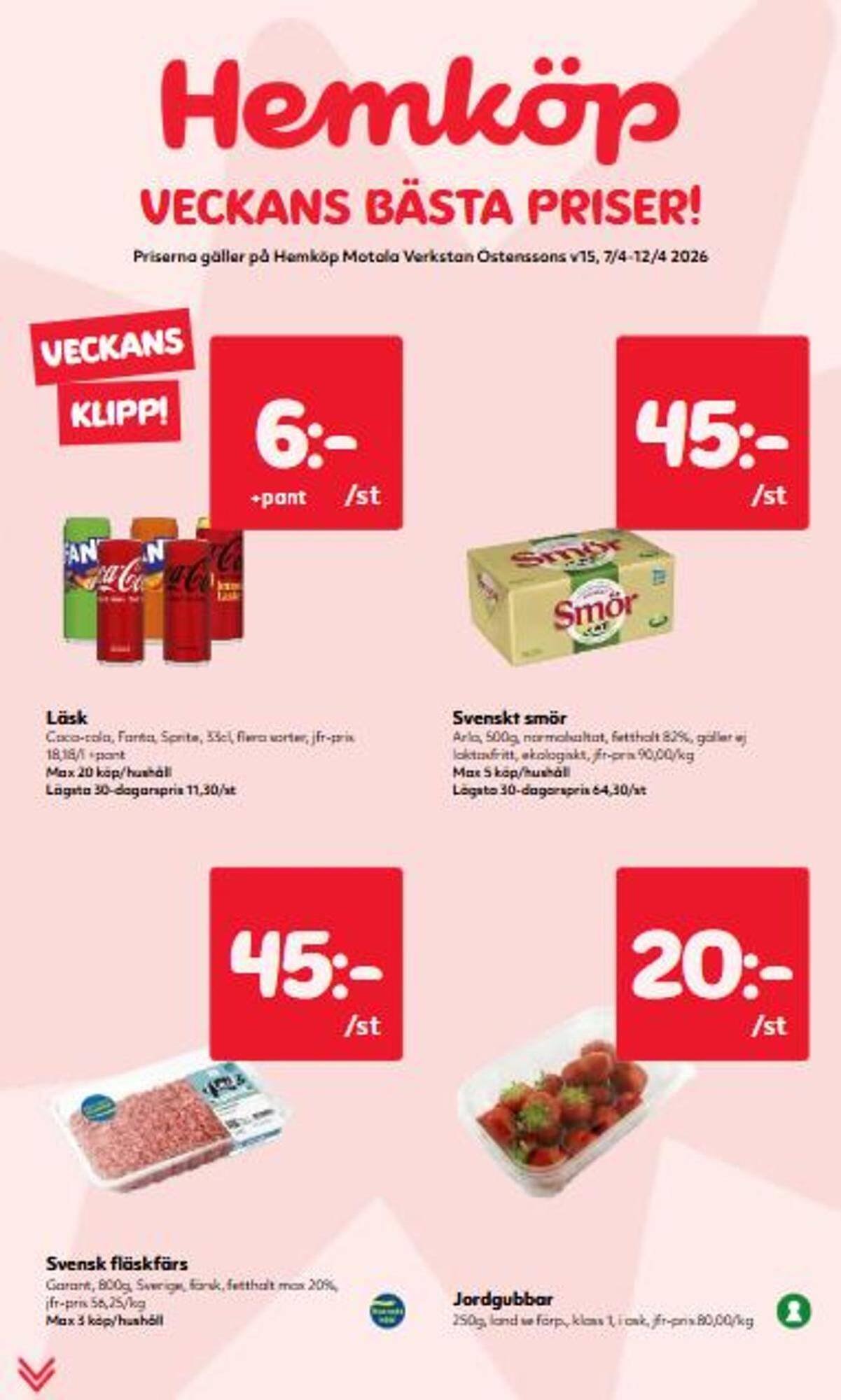 Hemköp reklamblad