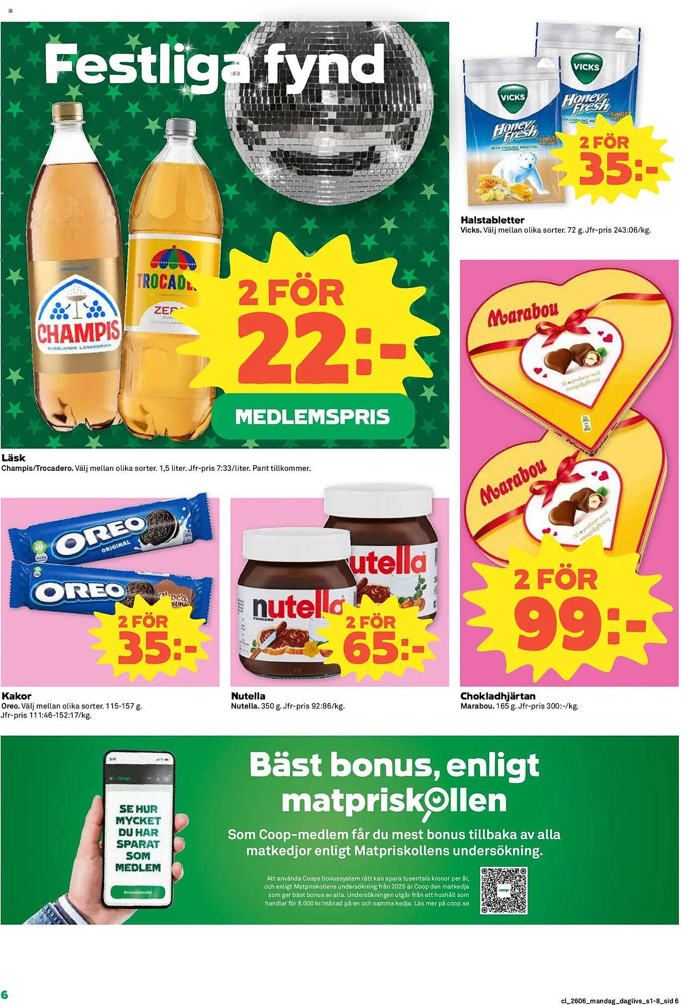 Coop Daglivs reklamblad