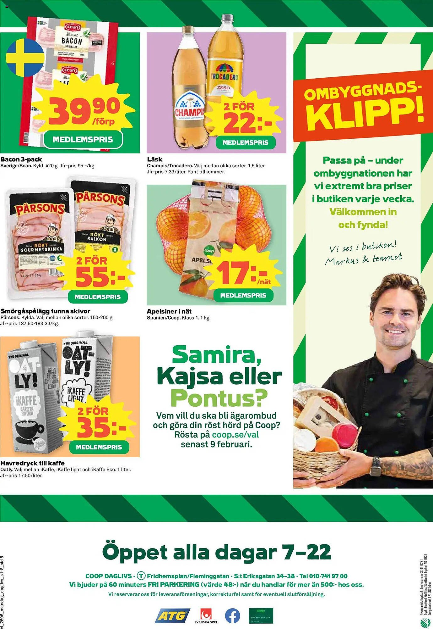 Coop Daglivs reklamblad