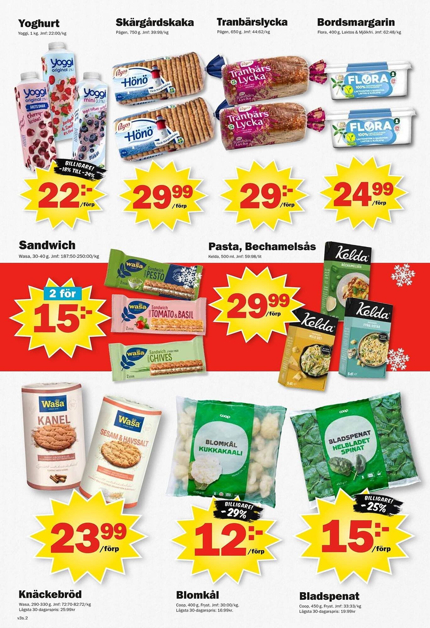 Pekås reklamblad