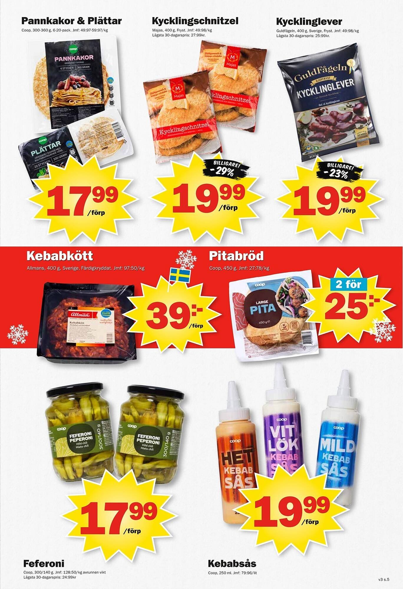 Pekås reklamblad