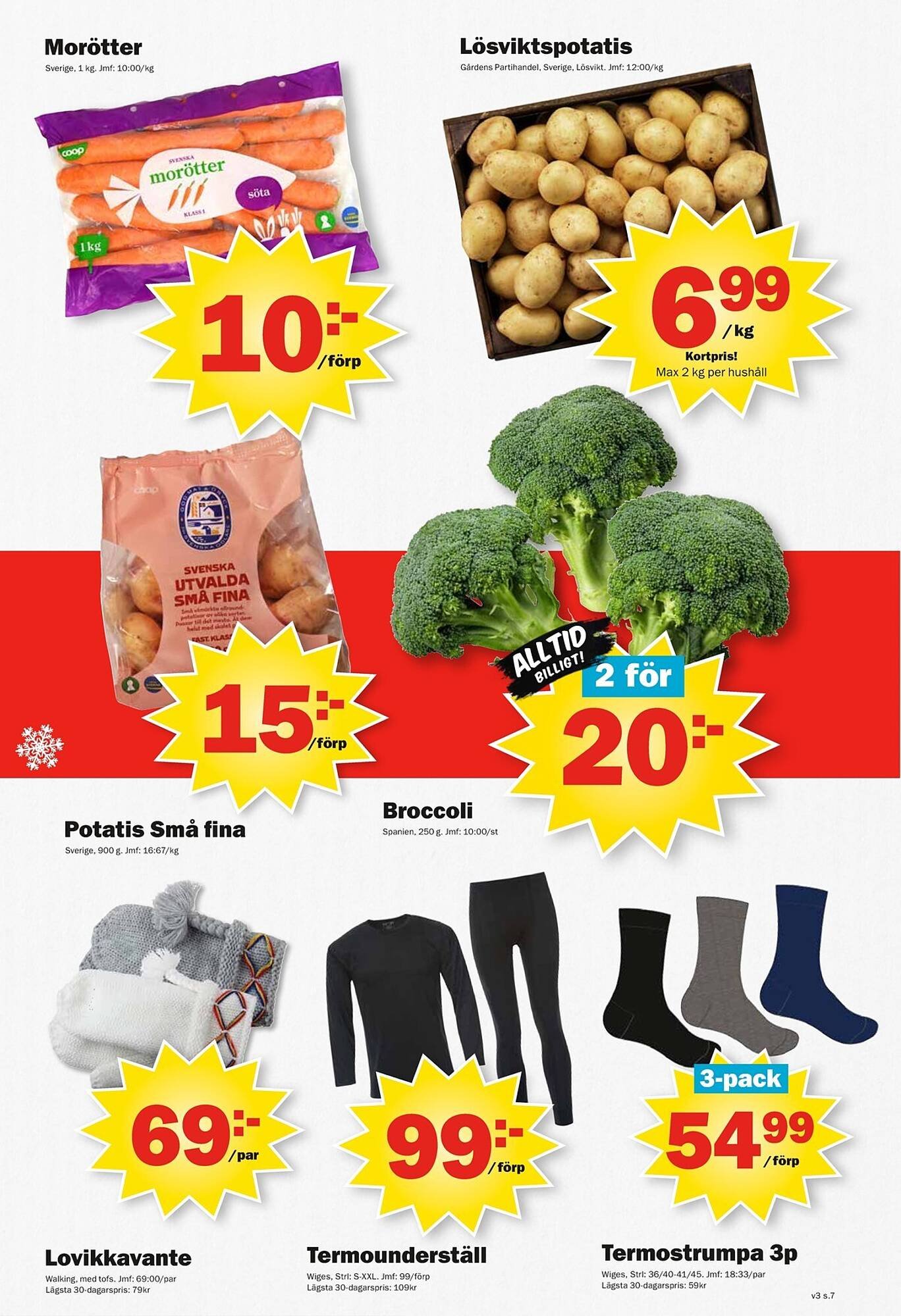 Pekås reklamblad