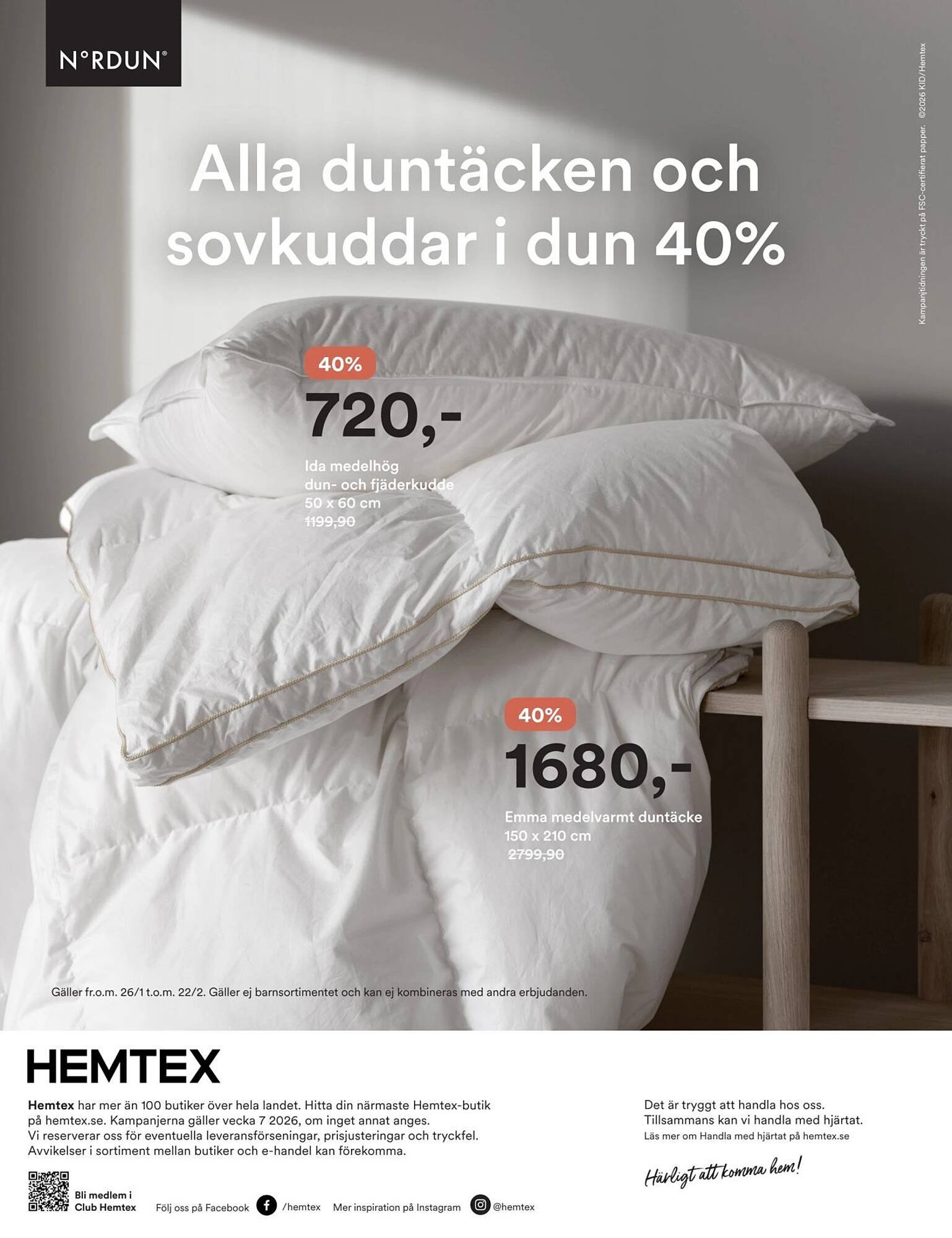 Hemtex reklamblad