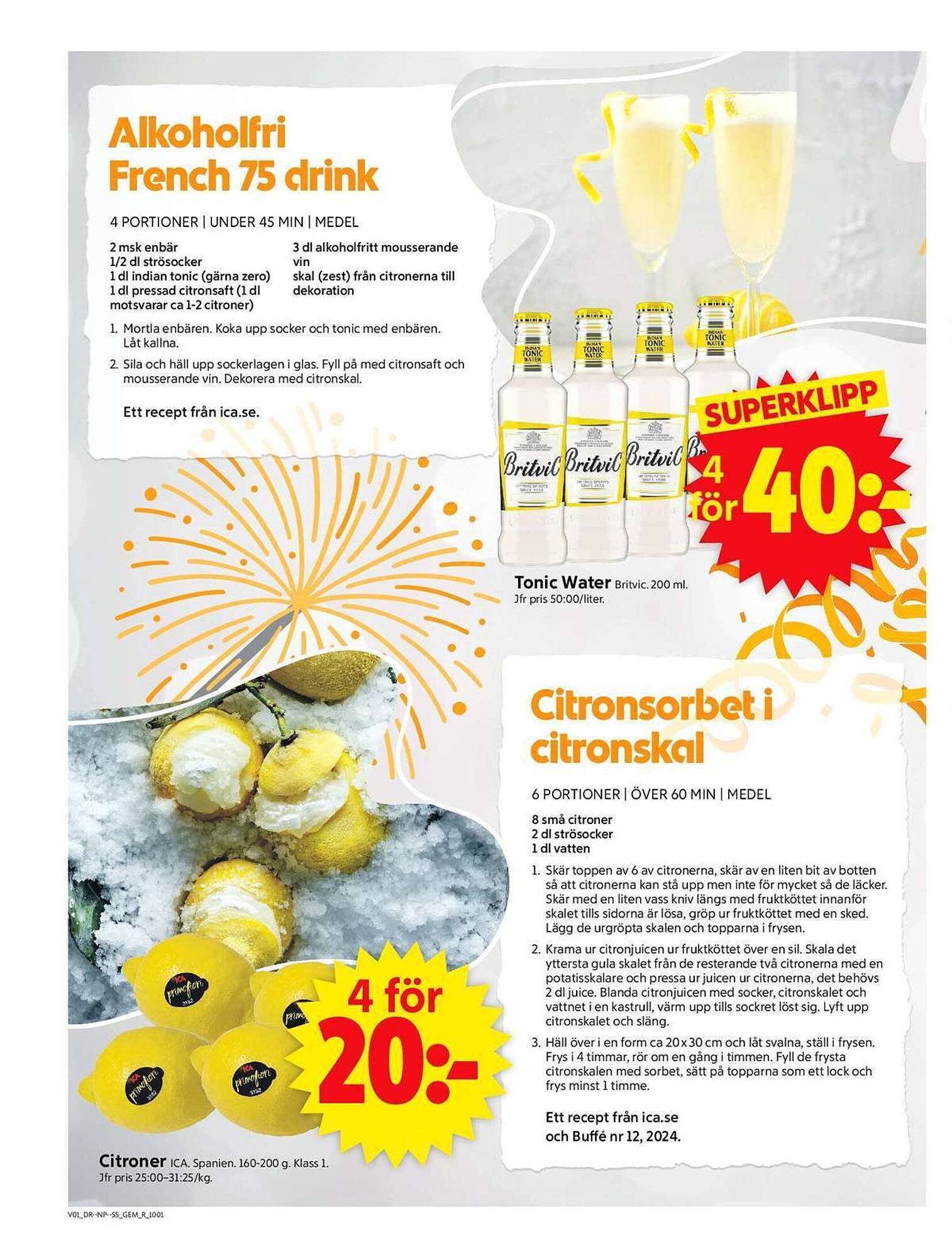 ICA Supermarket reklamblad (2025-12-29 - 2026-01-04)