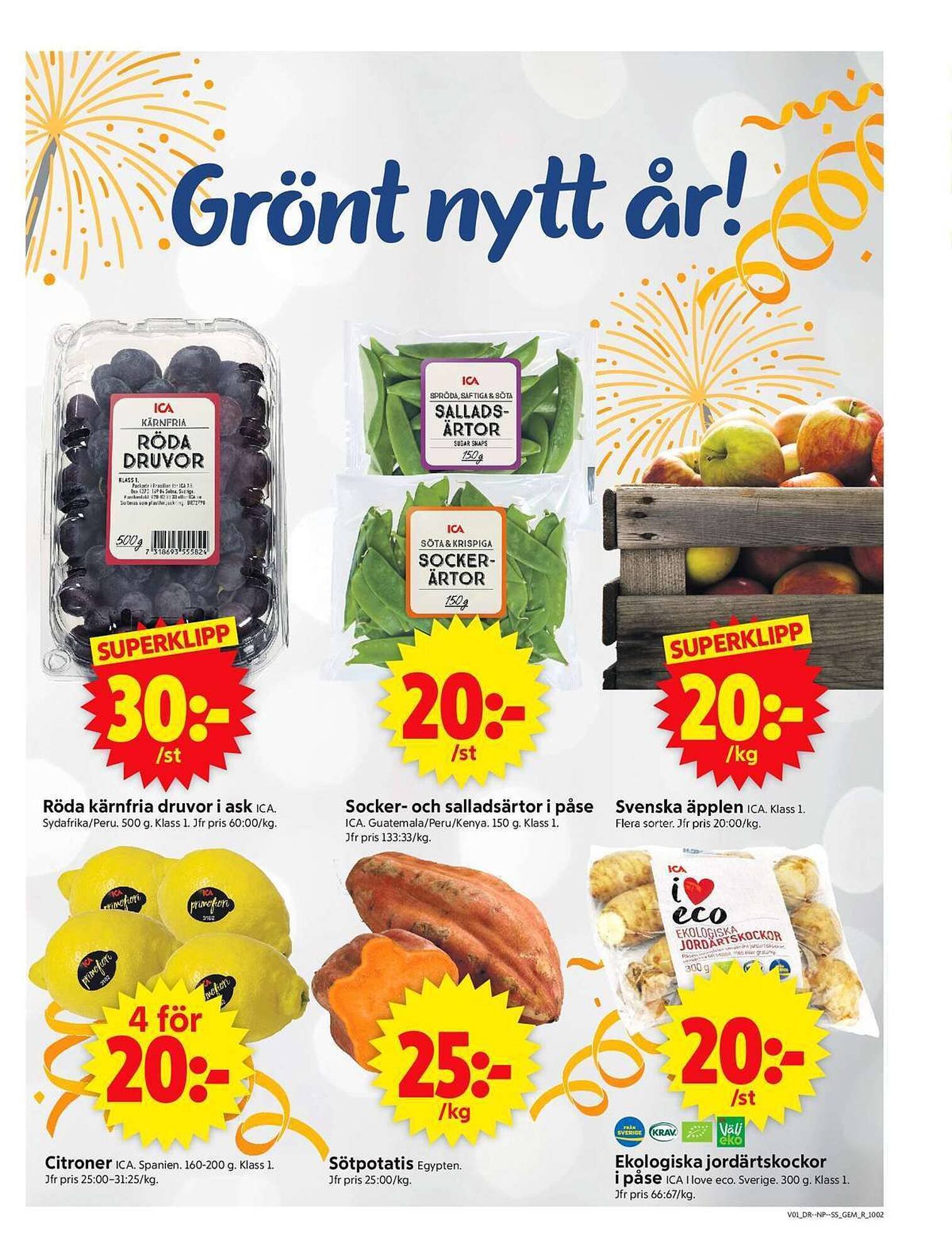ICA Supermarket reklamblad (2025-12-29 - 2026-01-04)