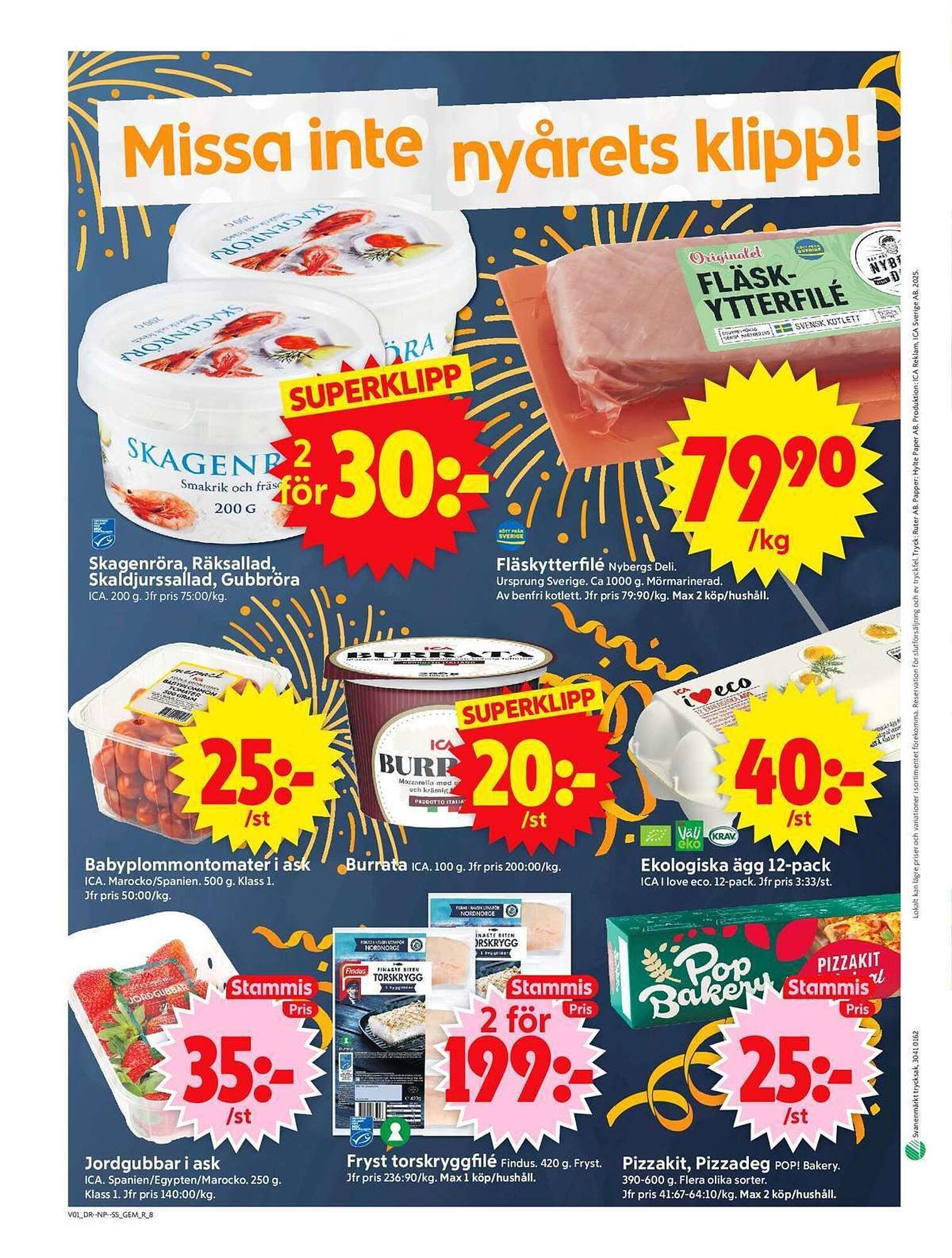 ICA Supermarket reklamblad (2025-12-29 - 2026-01-04)