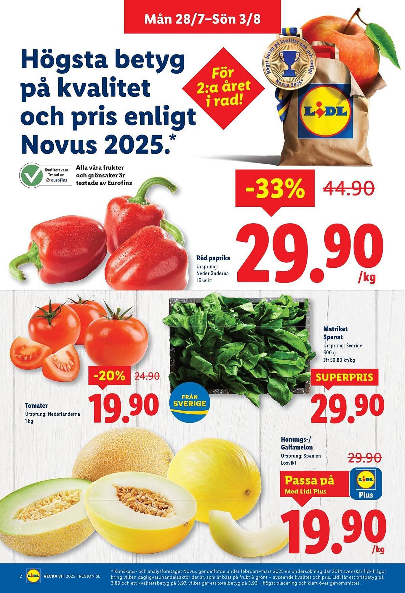 Lidl reklamblad (2025-07-28 - 2025-08-03)