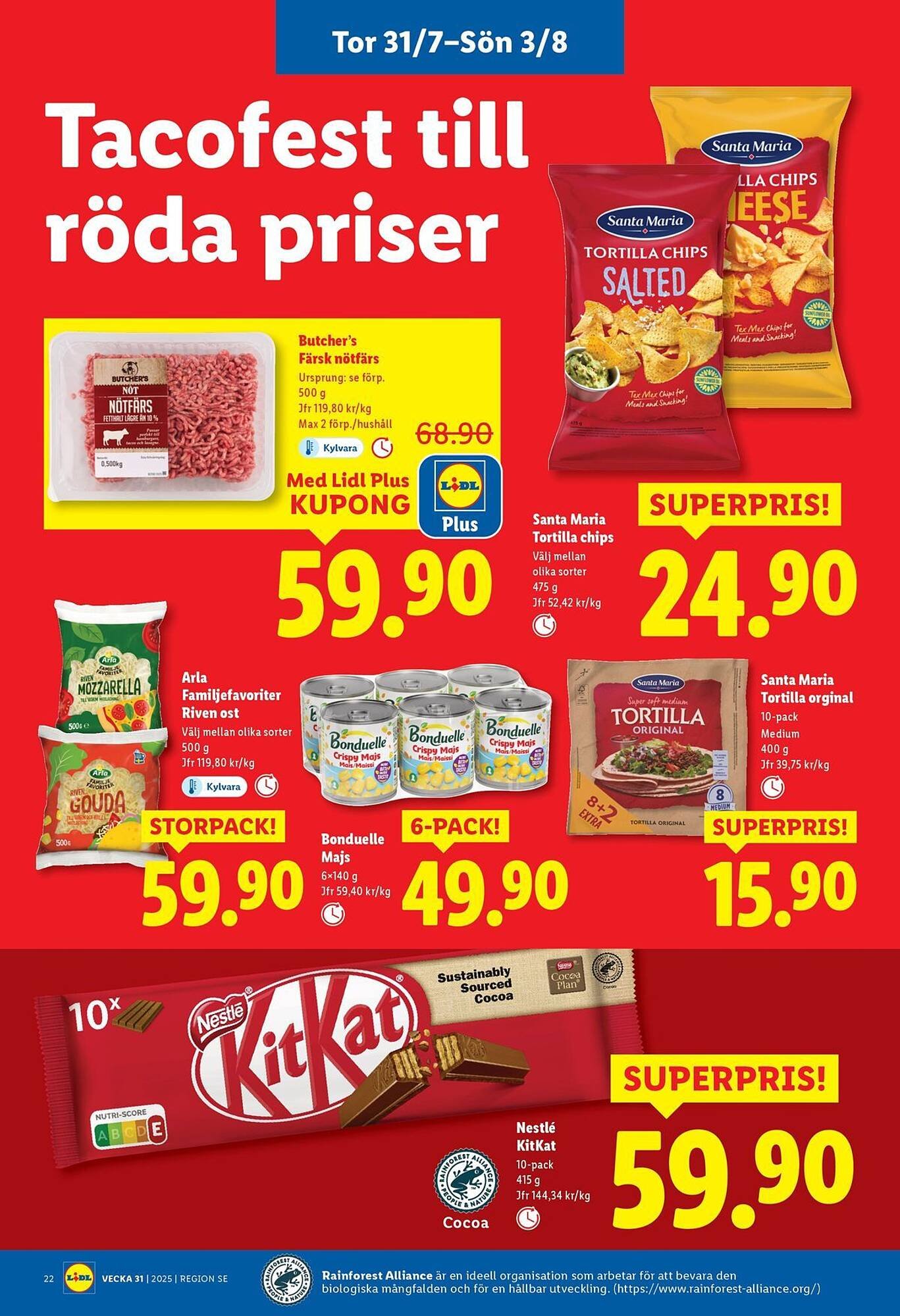 Lidl reklamblad (2025-07-28 - 2025-08-03)