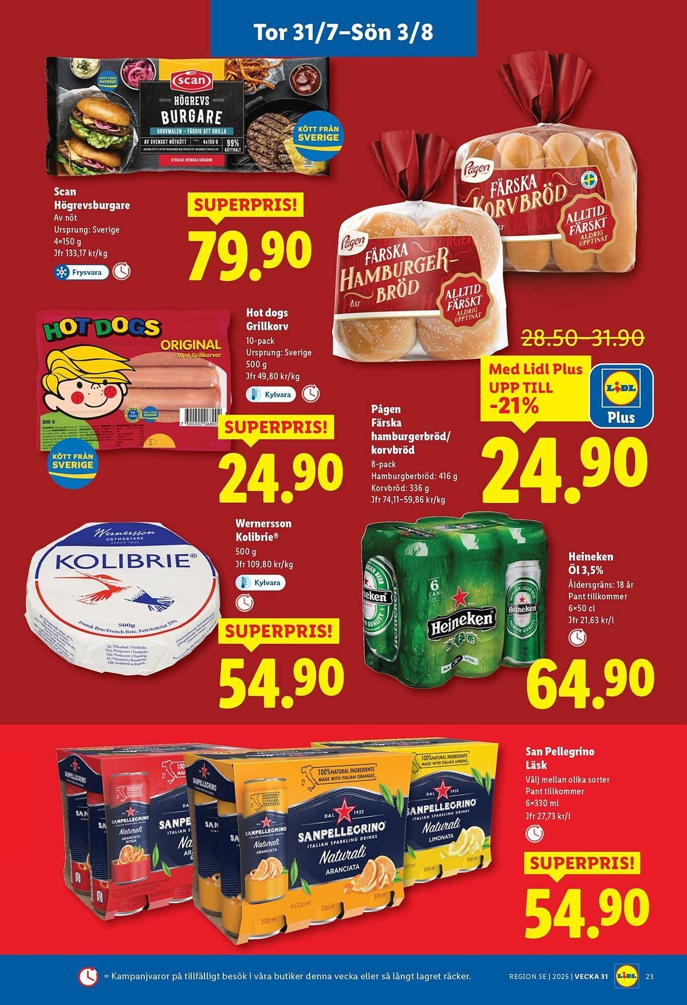 Lidl reklamblad (2025-07-28 - 2025-08-03)